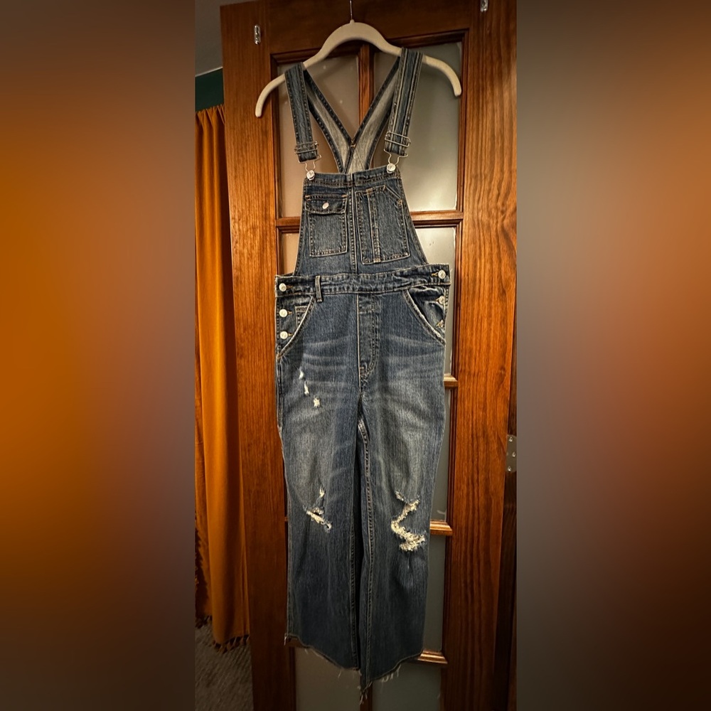 Pilcro The Lex Denim Overalls